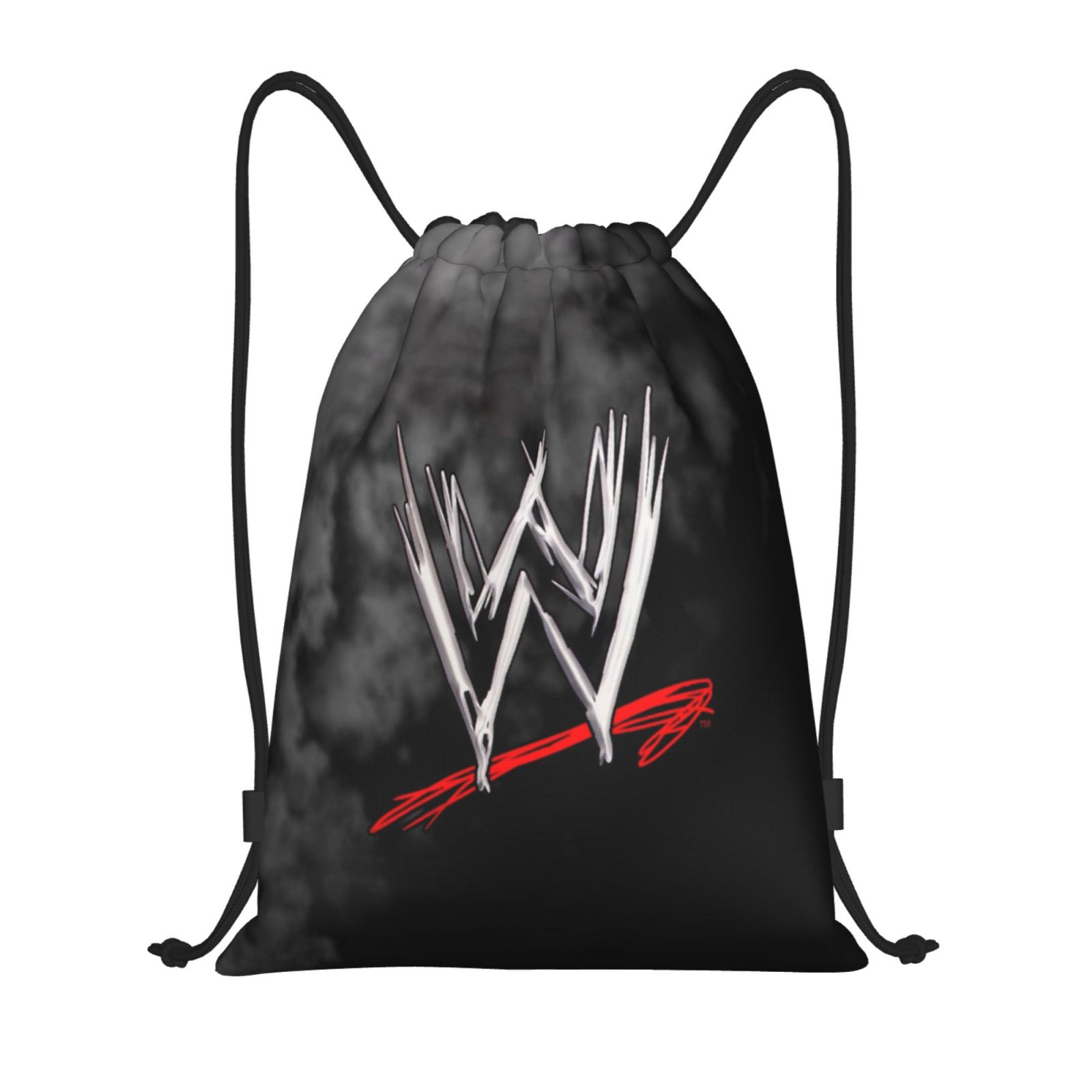 Wwe Drawstring Bag Sports Fitness Bag Waterproof Rope Bag For Training Traveling Hiking Gym Sackpack String Bag For Women Men Small